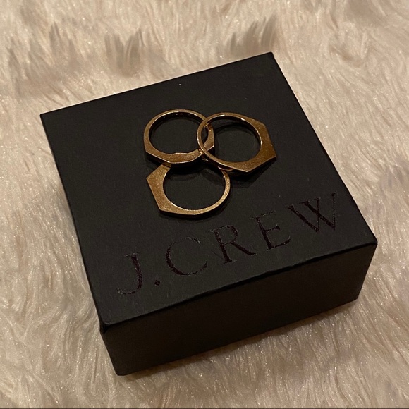J. Crew Gold Stacking Rings - Picture 6 of 6